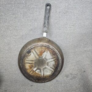 T-fal Frying Pan Techno Resist Base Black Handle Silver Skillet Cookware